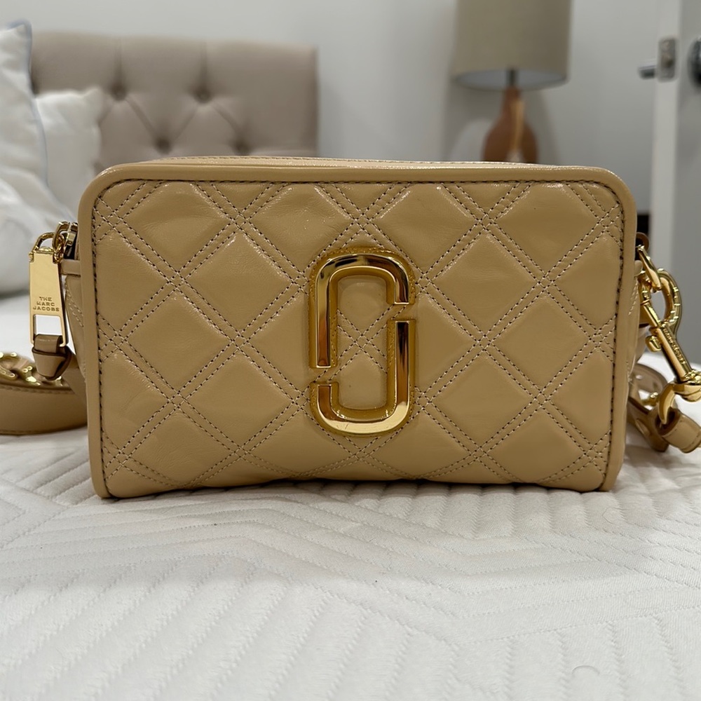 THE MARC JACOBS SOFTSHOT LEATHER BAG AUTHENTIC